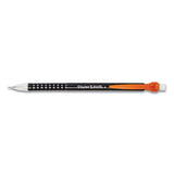 Write Bros Mechanical Pencil, 0.7 Mm, Hb (#2), Black Lead, Black Barrel With Assorted Clip Colors, 24-pack