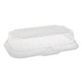 Ops Traymate Dome-style Lids, 17s Shallow Dome, 8.3 X 4.8 X 1.5, Clear, 252-carton