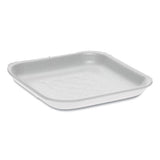 Supermarket Tray, #1s, 5.1 X 5.1 X 0.65, White, 1,000-carton