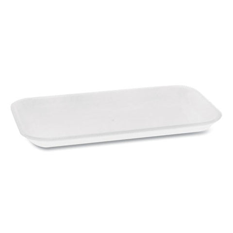 Supermarket Tray, #17, 8.3 X 4.8 X 0.65, White, 1,000-carton