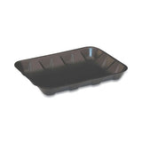 Supermarket Trays, #4d, 9.58 X 7.08 X 1.25,  Black, 400-carton