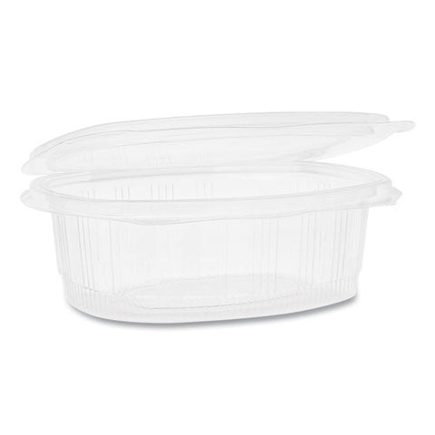Earthchoice Pet Hinged Lid Deli Container, 24 Oz, 7.38 X 5.88 X 2.38, Clear, 280-carton