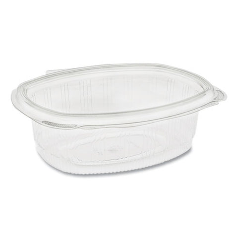 Earthchoice Pet Hinged Lid Deli Container, 24 Oz, 7.38 X 5.88 X 2.38, Clear, 280-carton