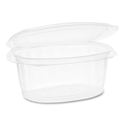 Earthchoice Pet Hinged Lid Deli Container, 32 Oz, 7.31 X 5.88 X 3.25, Clear, 280-carton
