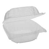 Sensation Smartlock Clear Hinged Lid Containers, 5.74 X 5.95 X 3.1, Clear, 500-carton