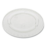 Earthchoice Cold Cup Lids With No Straw Hole, Fits 9 To 20 Oz Size A Cups, Clear, 1,020-carton