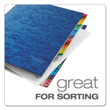 Expanding Desk File, 31 Dividers, Dates, Letter-size, Blue Cover
