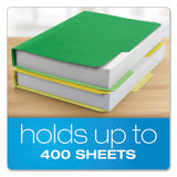 Double Stuff File Folders, 1-3-cut Tabs, Letter Size, Assorted, 50-pack