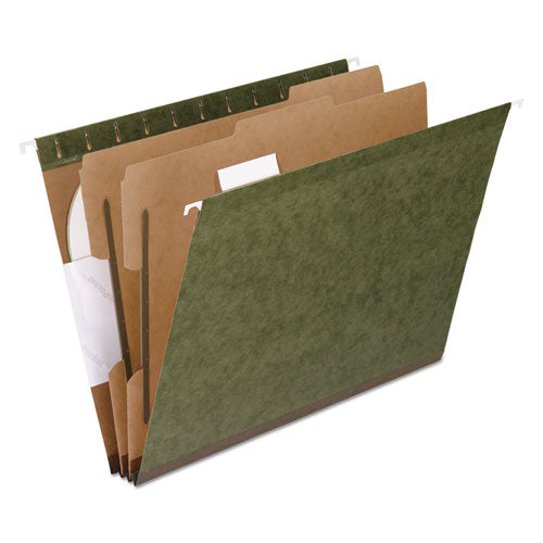 Surehook Reinforced Hanging Divider Folders, 2 Dividers, Letter Size ...