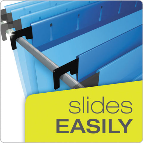 Surehook Reinforced Extra-capacity Hanging Box File, Legal Size, 1-5-cut Tab, Blue, 25-box
