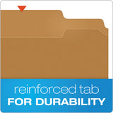 Kraft Folders With Two Fasteners, 2-5-cut Tabs, Right Of Center, Letter Size, Kraft, 50-box
