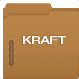 Kraft Folders With Two Fasteners, 1-3-cut Tabs, Legal Size, Kraft, 50-box
