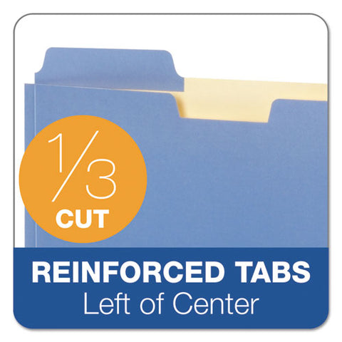 File Folder Pocket, 0.75" Expansion, Letter Size, Assorted, 10-pack