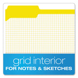 Double-ply Reinforced Top Tab Colored File Folders, 1-3-cut Tabs, Letter Size, Yellow, 100-box