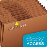 Heavy-duty Expanding File, 31 Sections, 1-3-cut Tab, Letter Size, Redrope