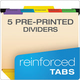 Hanging Style Personnel Folders, 1-3-cut Tabs, Center Position, Letter Size, Yellow