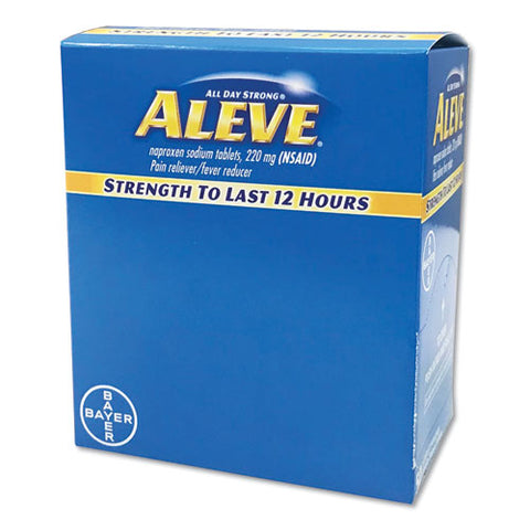Pain Reliever Tablets, 50 Packs-box
