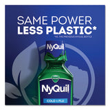 Nyquil Cold And Flu Nighttime Liquid, 12 Oz Bottle, 12-carton