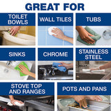 Cleaner With Bleach, Liquid, One Gallon Bottle, 3-carton