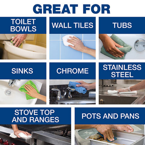 Cleaner With Bleach, Liquid, One Gallon Bottle, 3-carton