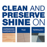 Finished Floor Cleaner, Lemon Scent, 1 Gal Bottle, 3-carton