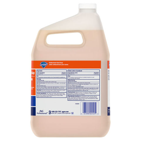 Antibacterial Liquid Hand Soap, Light Scent, 1 Gal Bottle, 2-carton
