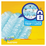 Dusters Starter Kit, Dust Lock Fiber, 6" Handle, Blue-yellow, 6-carton
