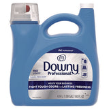 Commercial Liquid Fabric Softener, Clean And Fresh Scent, 140 Oz Pour Bottle, 4/carton