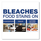 Disinfecting Cleaner W-bleach, 32 Oz, Plastic Spray Bottle, Fresh Scent, 8-carton