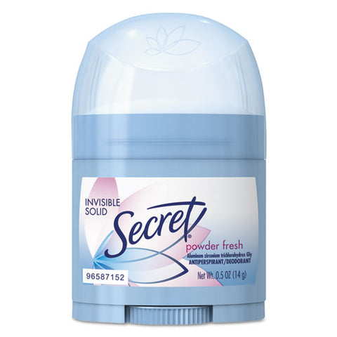 Invisible Solid Anti-perspirant And Deodorant, Powder Fresh, 0.5 Oz Stick, 24-carton