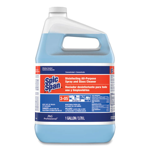 Disinfecting All-purpose Spray And Glass Cleaner, Concentrated, 1 Gal, 2-carton