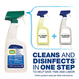Disinfecting Cleaner With Bleach, 32 Oz, Plastic Spray Bottle, Fresh Scent, 6-carton