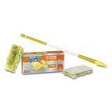 Heavy Duty Dusters, Plastic Handle Extends To 3 Ft, 1 Handle And 3 Dusters-kit, 6 Kits-carton