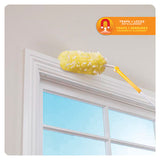 Heavy Duty Dusters, Plastic Handle Extends To 3 Ft, 1 Handle And 3 Dusters-kit, 6 Kits-carton