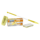 Heavy Duty Dusters, Plastic Handle Extends To 3 Ft, 1 Handle And 3 Dusters-kit