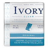 Bar Soap, Original Scent, 4 Oz, 4-pack, 18 Packs-carton