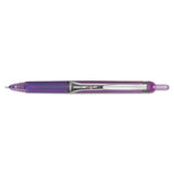 Precise V5rt Retractable Roller Ball Pen, 0.5mm, Purple Ink-barrel