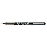 Vball Liquid Ink Stick Roller Ball Pen, 0.5mm, Black Ink-barrel, Dozen
