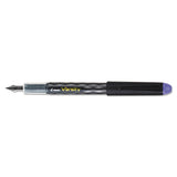 Varsity Fountain Pen, Medium 1mm, Purple Ink, Gray Pattern Wrap Barrel