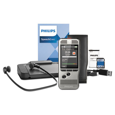 Pocket Memo Dictation-transcription Kit, Foot Control