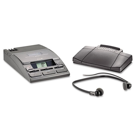 720-t Desktop Analog Mini Cassette Transcriber Dictation System W-foot Control