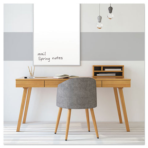 Dry Erase Board, Melamine Surface, 36 X 24, Silver Aluminum Frame