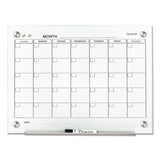Infinity Magnetic Glass Calendar Board, 24 X 18