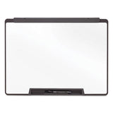 Motion Portable Dry Erase Board, 36 X 24, White, Black Frame