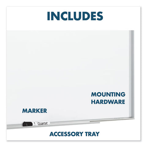 Fusion Nano-clean Magnetic Whiteboard, 72 X 48, Silver Frame