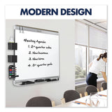 Prestige 2 Duramax Magnetic Porcelain Whiteboard, 48 X 36, Silver Frame