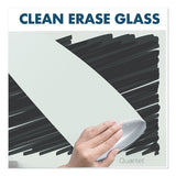 Infinity Magnetic Glass Dry Erase Cubicle Board, 18 X 30, White