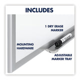 Classic Series Total Erase Dry Erase Board, 72 X 48, Silver Aluminum Frame