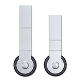 Premium Workstation Privacy Screen, 38w X 64d, Translucent Clear-silver