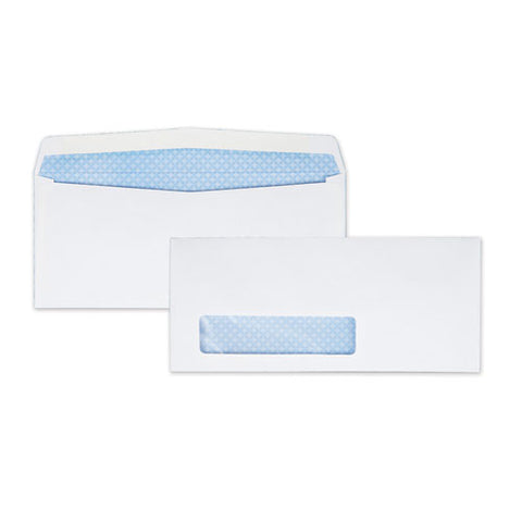 Window Envelope, #9, Commercial Flap, Gummed Closure, 3.88 X 8.88, White, 500-box